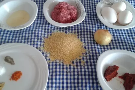 Ичли кефте: шаг 2