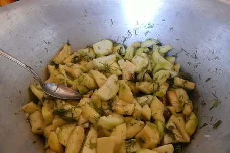 Кабачки как грузди: шаг 3