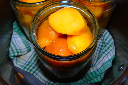 Персики в соку: шаг 5
