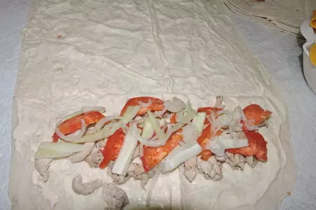 Шаурма домашняя: шаг 2