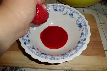 Малиновый мусс с манной крупой: шаг 4