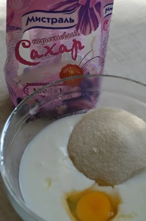 Пирог с райскими яблочками: шаг 1
