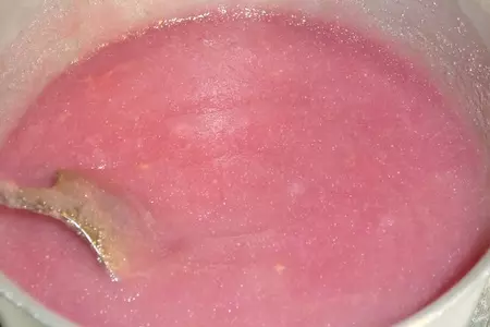 Малиновый мусс с манной крупой: шаг 7