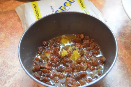 Манно-творожный десерт с персиками: шаг 4