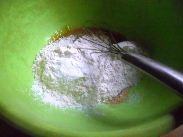 Грушевый пирог с цельнозерновой мукой -  torta integrale di pere: шаг 1