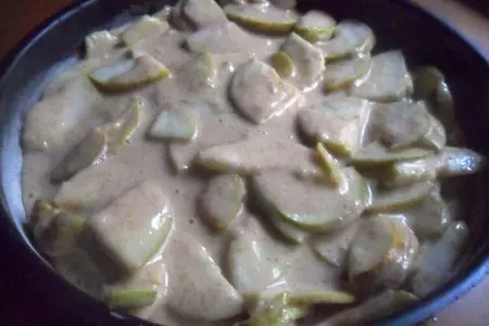 Грушевый пирог с цельнозерновой мукой -  torta integrale di pere: шаг 7