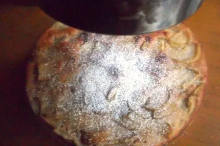 Грушевый пирог с цельнозерновой мукой -  torta integrale di pere: шаг 8