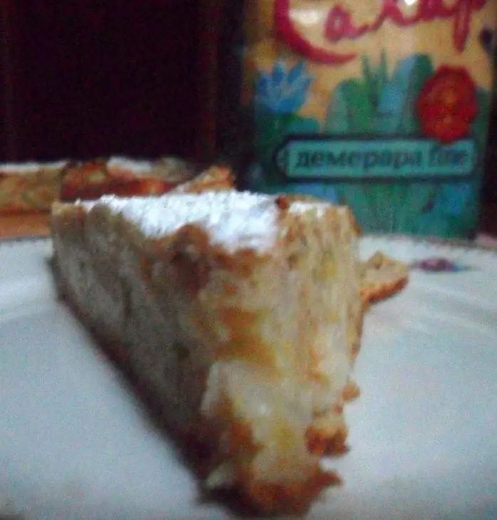 Грушевый пирог с цельнозерновой мукой -  torta integrale di pere: шаг 9
