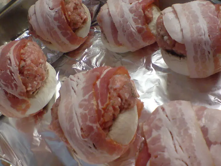 Фрикадельки из индейки с грибами и маринованные перцы: шаг 5