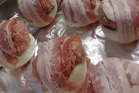 Фрикадельки из индейки с грибами и маринованные перцы: шаг 5