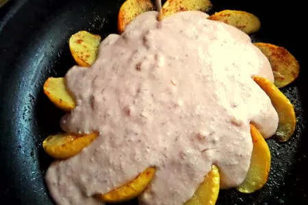Творожная запеканка с бананом и яблоком: шаг 7