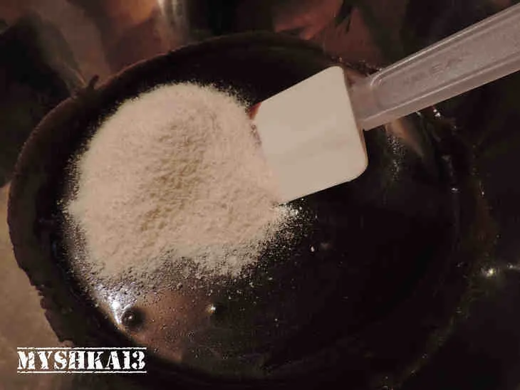 Трюфель с черным шоколадом: шаг 3