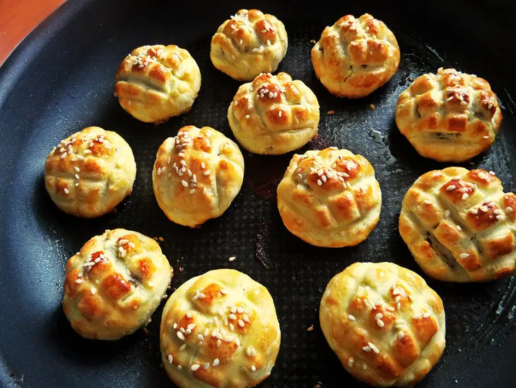 Песочное печенье с ананасовой начинкой: шаг 8