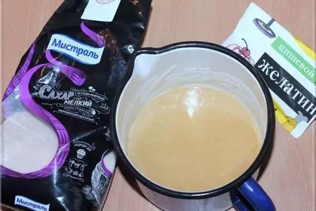 Торт "птичье молоко" на брауни: шаг 6