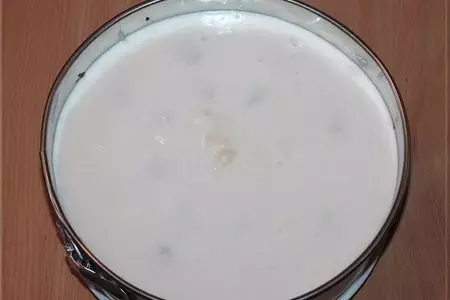 Торт "птичье молоко" на брауни: шаг 13