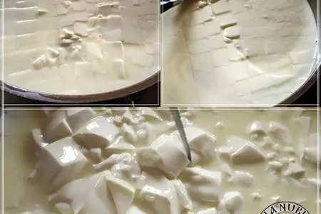 Моцарелла ... сыр из сыворотки молока англо - нубийских коз: шаг 4