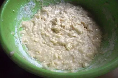 Банановый кекс с медовой заливкой: шаг 3