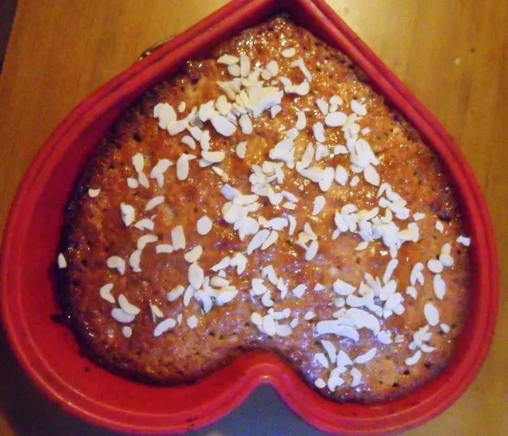 Банановый кекс с медовой заливкой: шаг 6