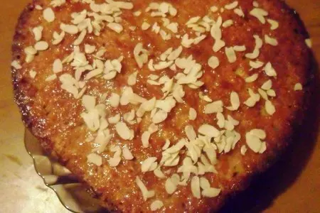 Банановый кекс с медовой заливкой: шаг 7