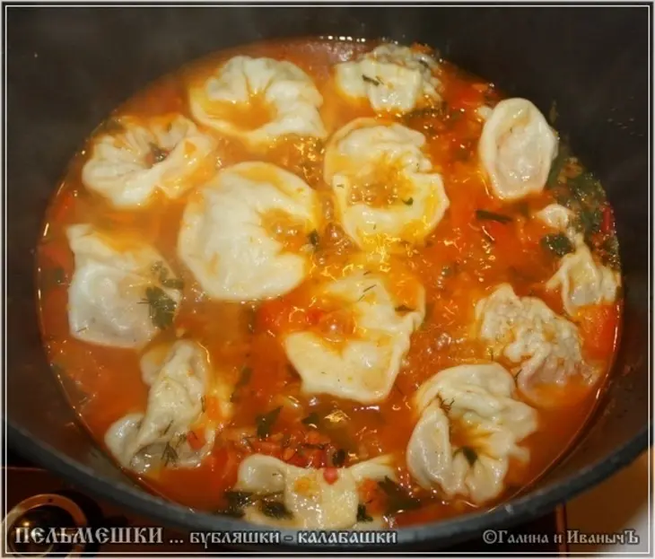 Пельмень в казане: шаг 35