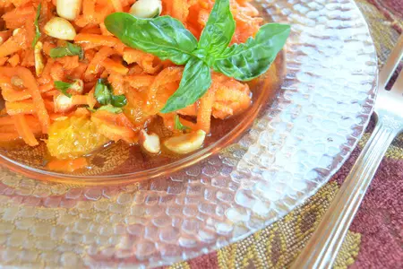 Морковный салат с апельсинами и зирой: шаг 7