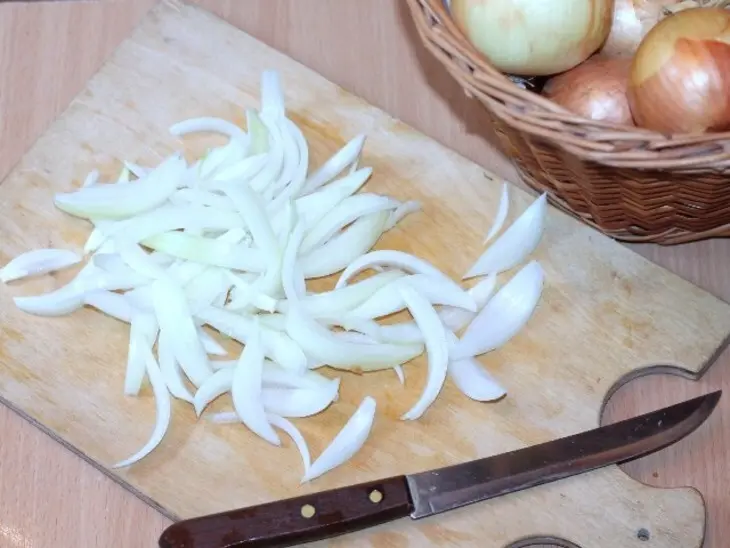 Треска c тушеными овощами: шаг 6