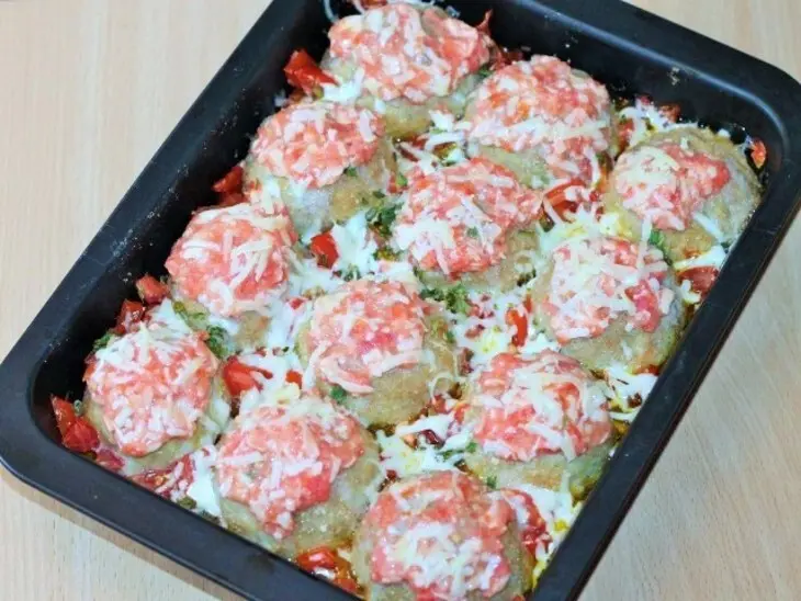 Кабачковые зразы с начинкой: шаг 14