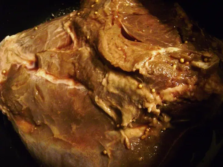 Запеченная баранья ножка с овощами: шаг 1