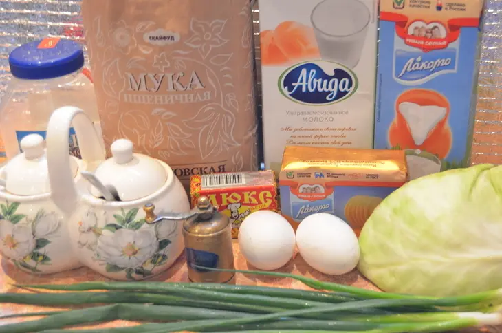 Уральский разборник с капустой: шаг 1