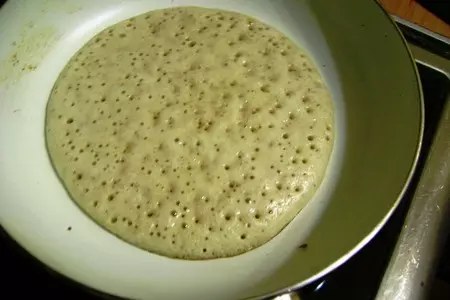 Закусочные блинчики с пикантной начинкой: шаг 2