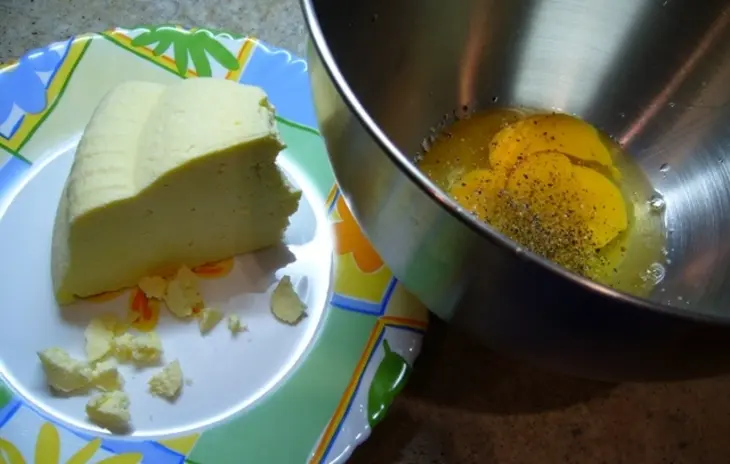 Хычин с домашним сыром (тест-драйв): шаг 3