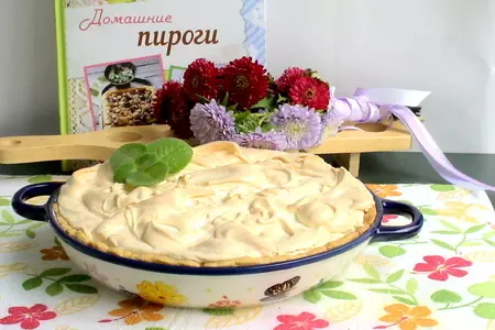 Сливовый пирог с безе ( тест-драйв): шаг 8