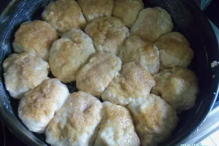 Яблочно-овсяные булочки с карамельной корочкой: шаг 4