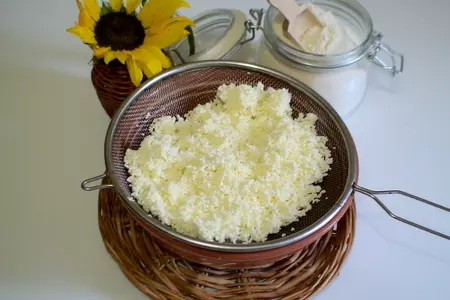 Пай с творогом , изюмом и мятой (тест-драйв): шаг 4