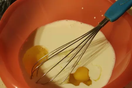 Хычин с домашним сыром: шаг 1