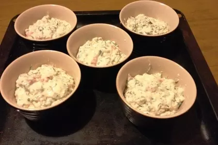 Маффинсы с кижучем и укропом: шаг 6