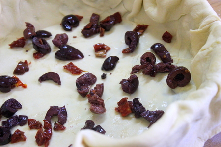 Греческий пирог "сиртаки" с маслинами и сыром (тест-драйв): шаг 6
