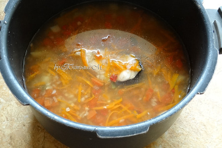 Детский рыбный суп с гречкой: шаг 3