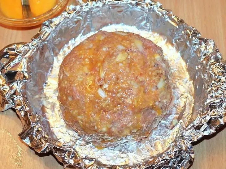 Мясной торт с цветной капустой: шаг 4