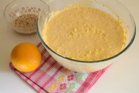 Морковный творожник с апельсиново-миндальными нотками: шаг 5