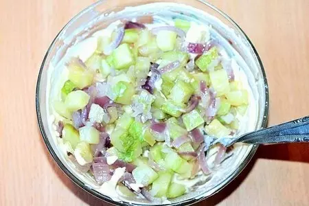 Кабачковая запеканка со сливочным сыром: шаг 5