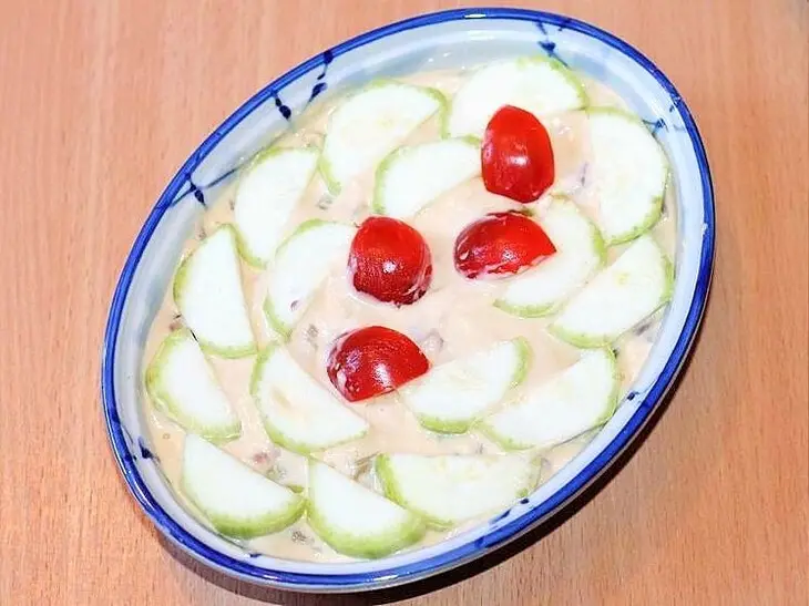 Кабачковая запеканка со сливочным сыром: шаг 6
