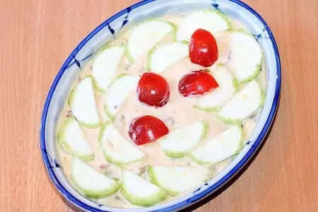 Кабачковая запеканка со сливочным сыром: шаг 6