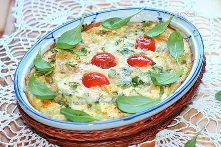 Кабачковая запеканка со сливочным сыром: шаг 8