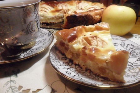 Яблочный пирог "легенды осени" (фм "рецепт выходного дня. внеконкурсный рецепт): шаг 9