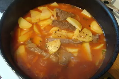 Жаркое в горшочке из мяса лося. фм "рецепт выходного дня": шаг 10
