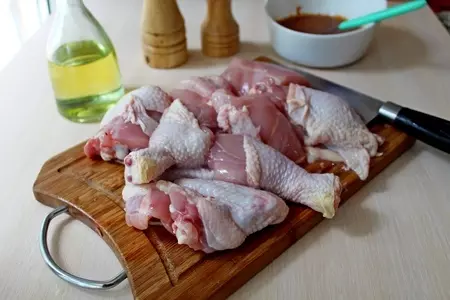Курица с апельсинами: шаг 2