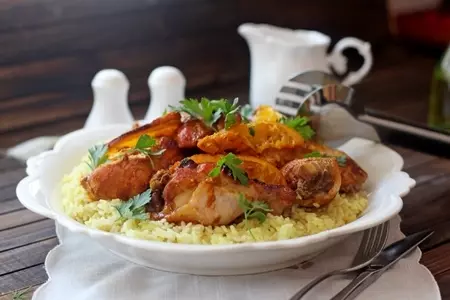 Курица с апельсинами: шаг 10