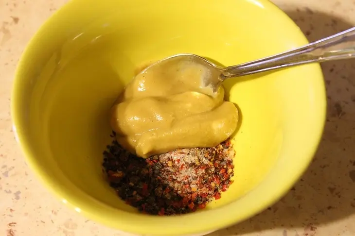 Мясо запечённое с кардамоном и горчицей (фм): шаг 1