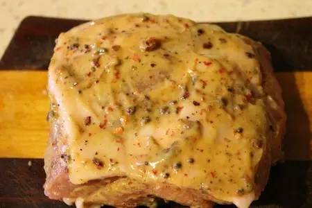 Мясо запечённое с кардамоном и горчицей (фм): шаг 2